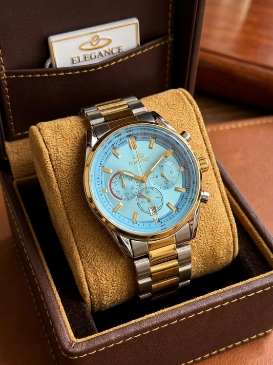 Elegance Two-Tone Chronograph Watch