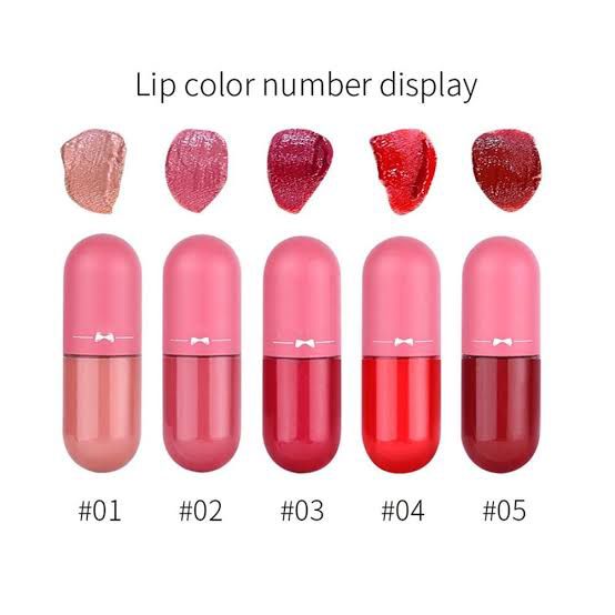 5-in-1 Matte & Glossy Liquid Lip Gloss Set