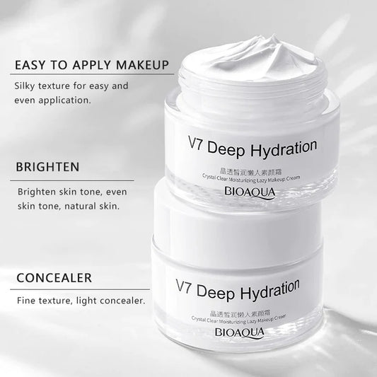 BIOAQUA V7 Deep Hydration Crystal Clear Lazy Makeup Cream