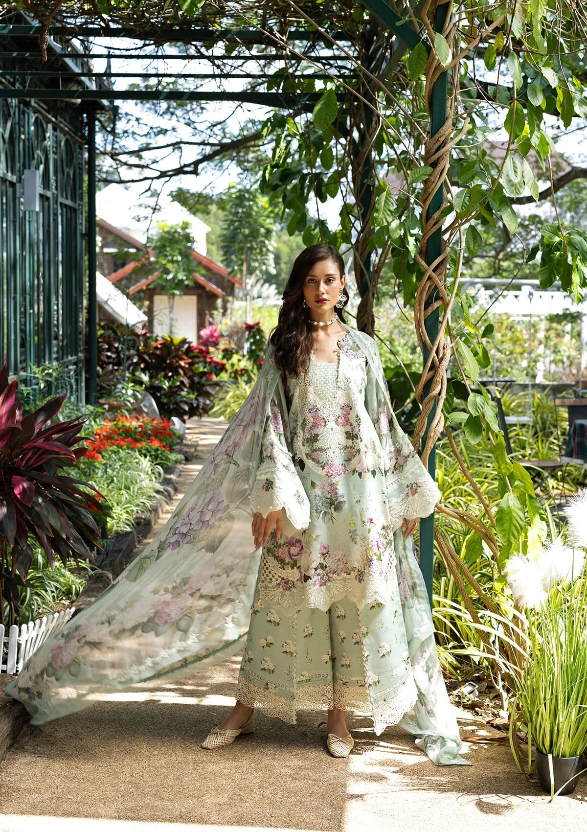 Elaf Premium Lawn Embroidered Unstitched 3 Piece