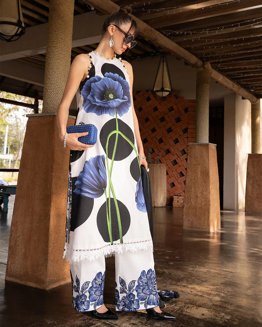 Maria.B Floral Elegance Lawn Unstitched Suit