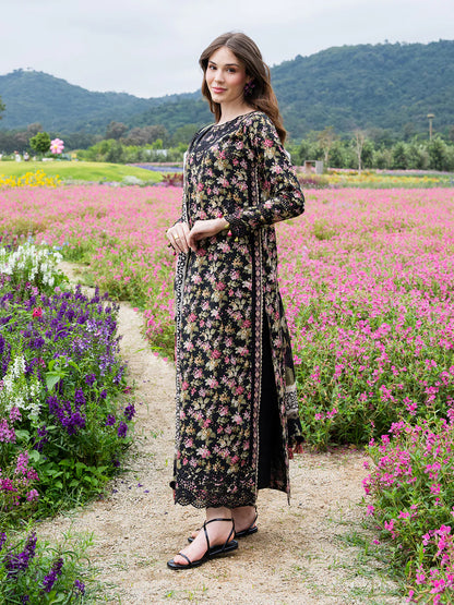 Crimson Izel - Luxury Lawn Embroidered Unstitched 3 Piece