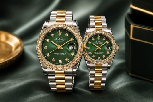 Luxury Rolex Couple Watch Date Working – Timeless Elegance