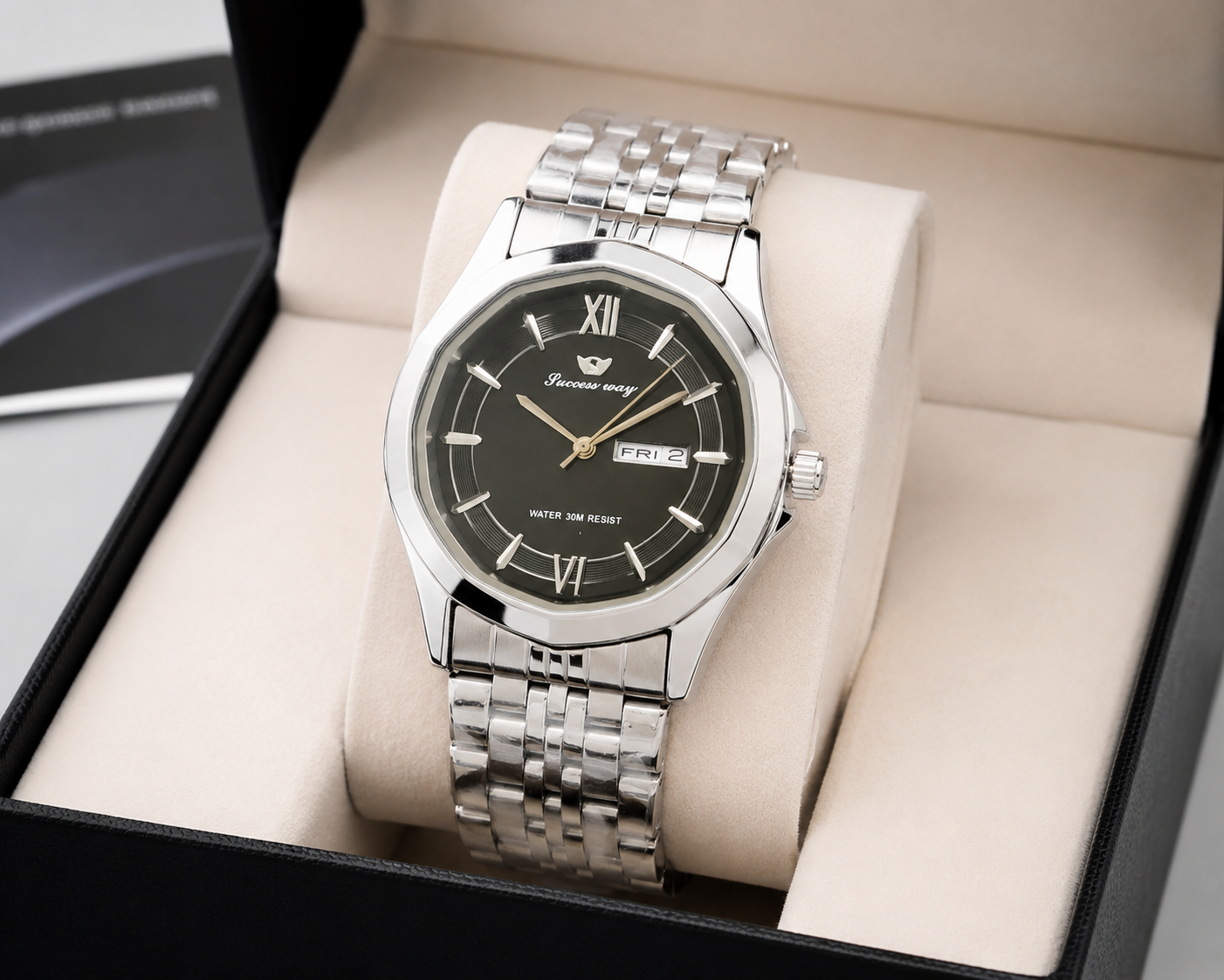 Success Way Premium Men's Luxury Quartz Watch – New Latest Model