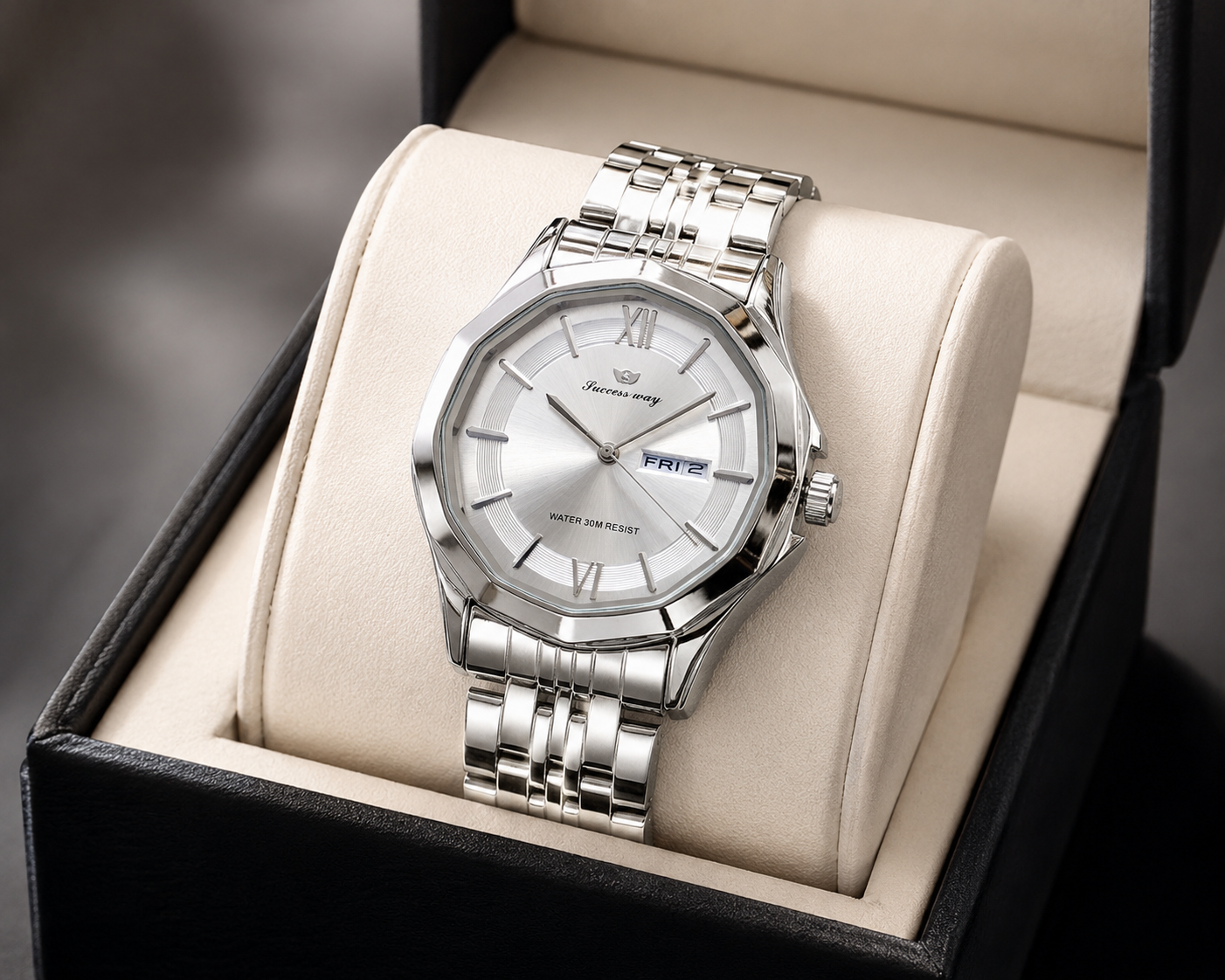 Success Way Premium Men's Luxury Quartz Watch – New Latest Model