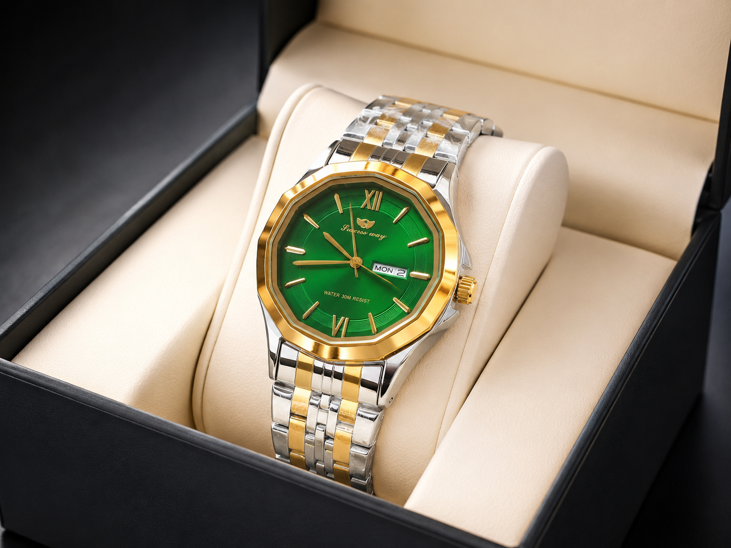 Success Way Premium Men's Luxury Quartz Watch – New Latest Model