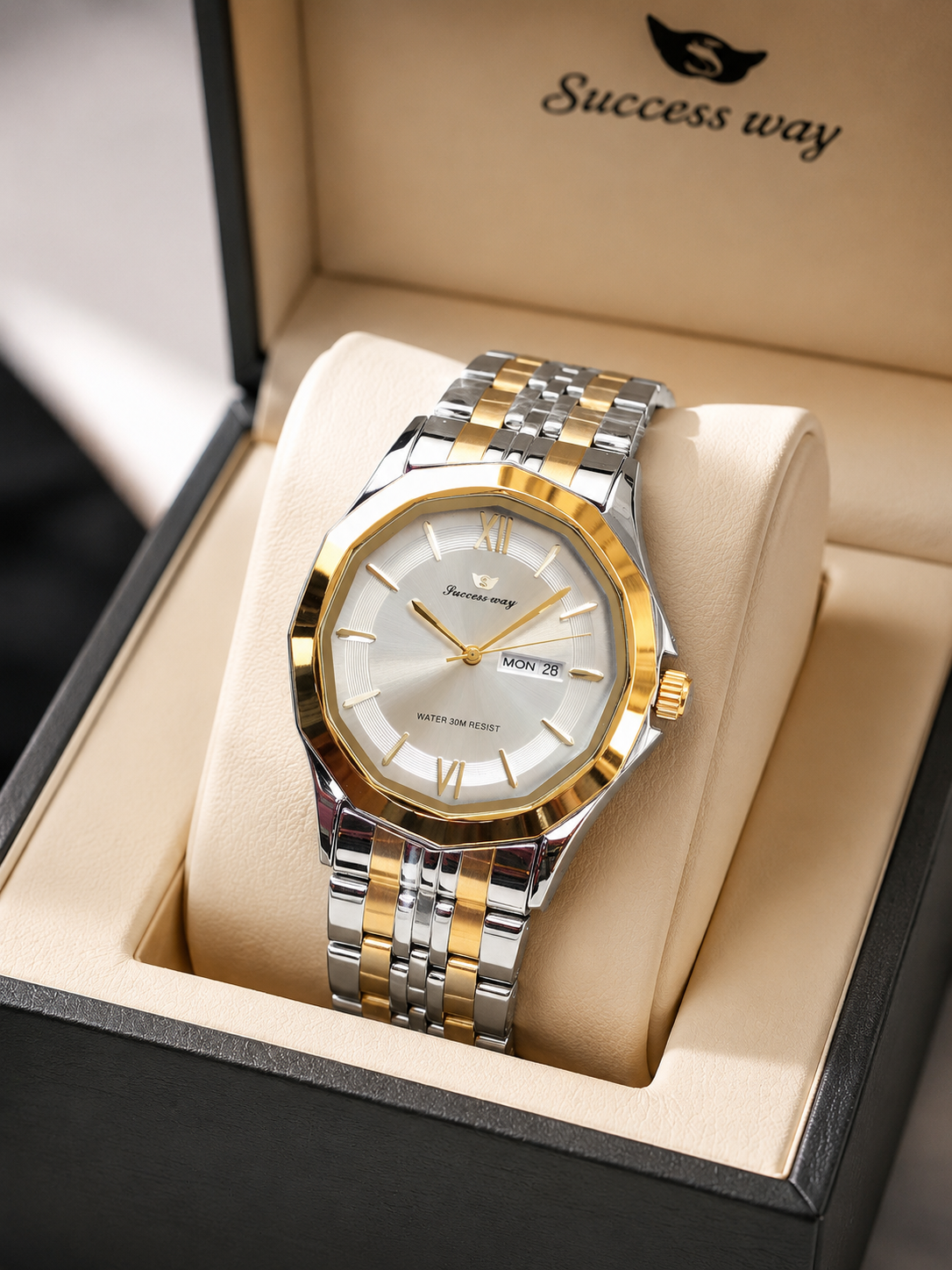 Success Way Premium Men's Luxury Quartz Watch – New Latest Model