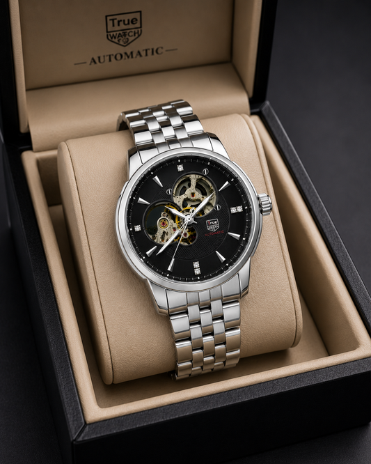 True Worth Fully Automatic Skeleton Watch