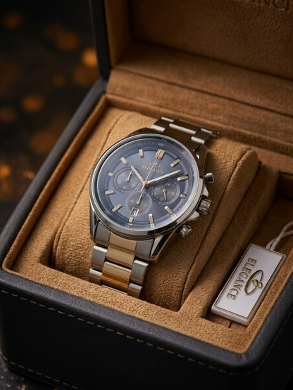 Elegance Two-Tone Chronograph Watch
