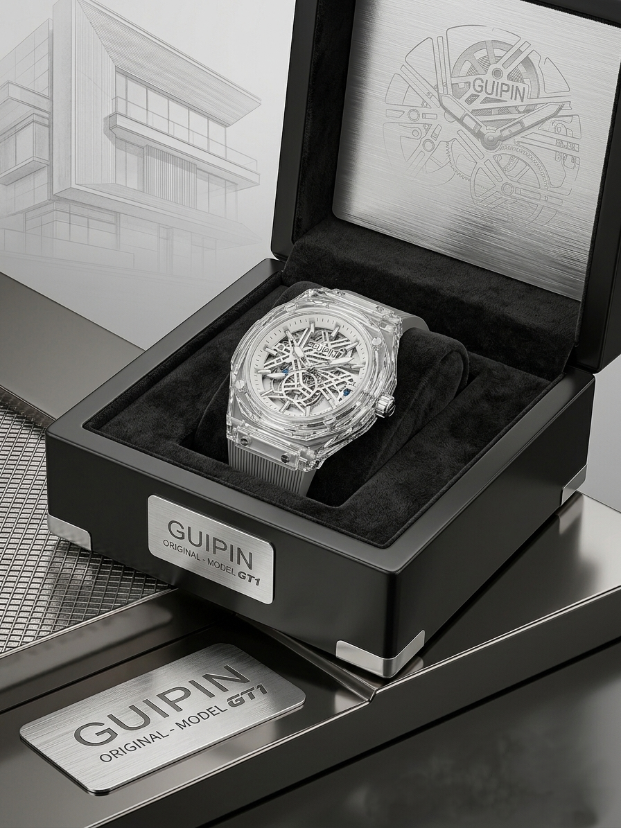 GUIPIN Original GT1 Motion Skeleton Watch – Luxury Edition