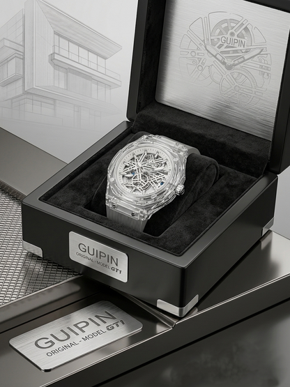 GUIPIN Original GT1 Motion Skeleton Watch – Luxury Edition