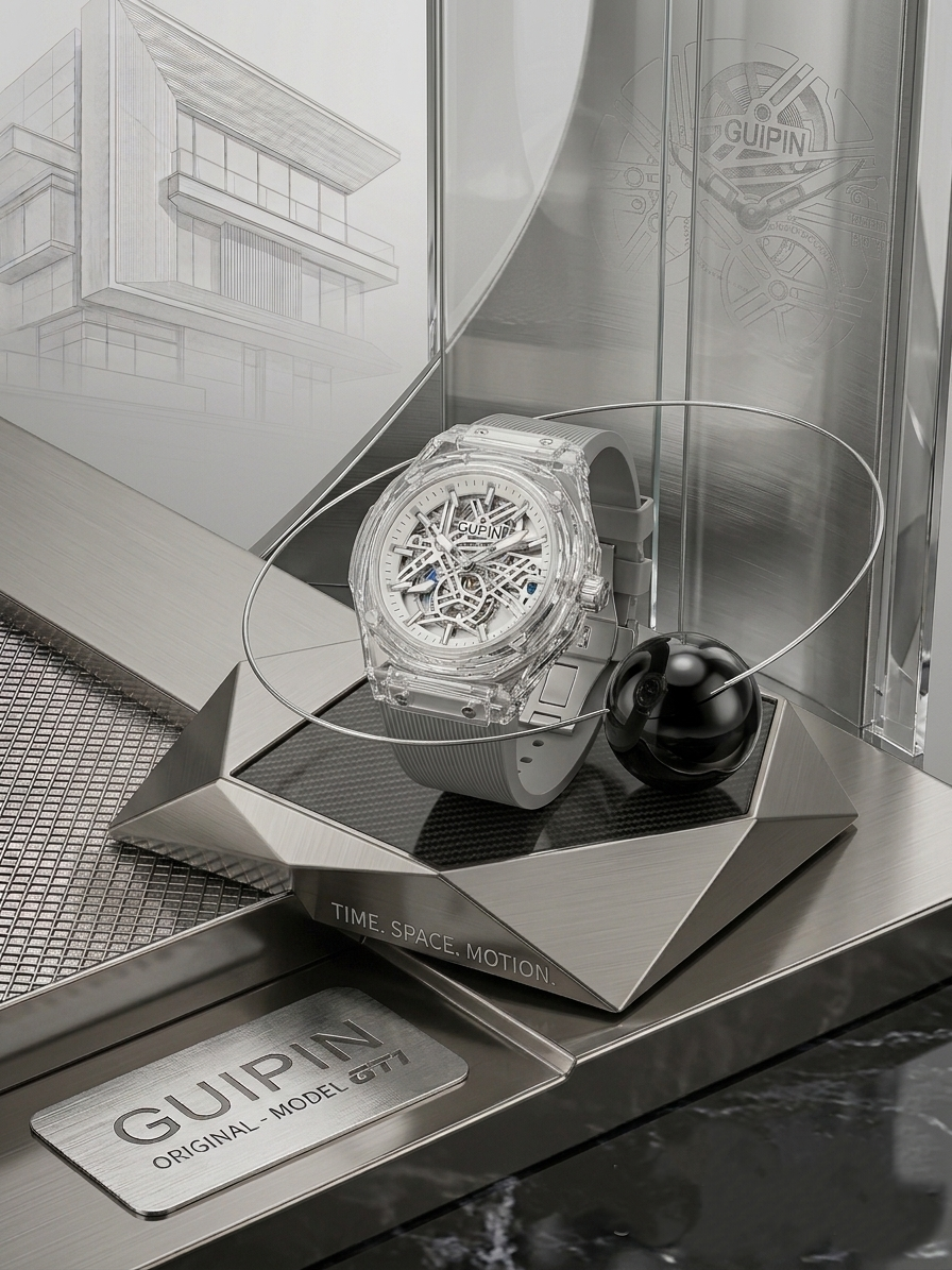 GUIPIN Original GT1 Motion Skeleton Watch – Luxury Edition
