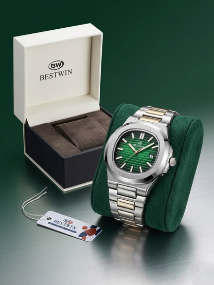 BESTWIN Premium Luxury Sport Analog Watch – Stainless Steel – Water Resistant