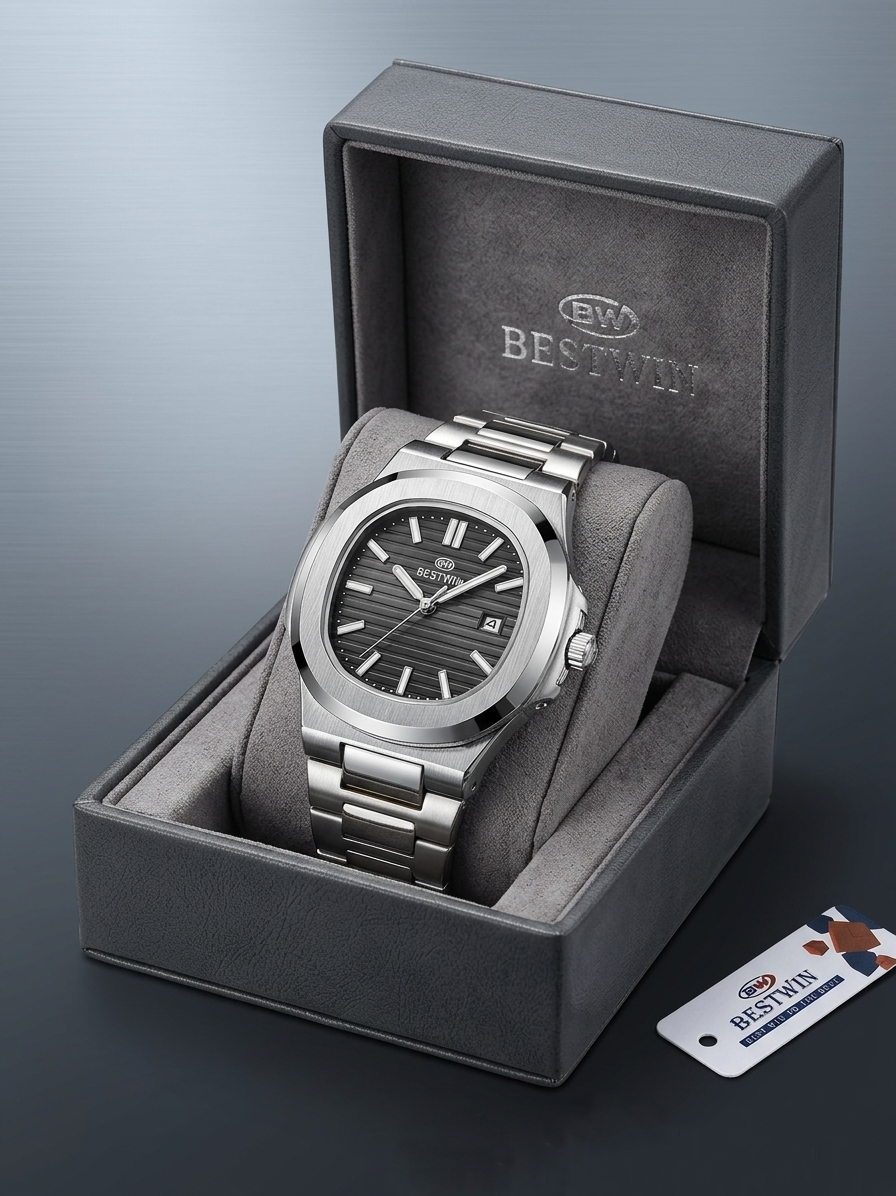 BESTWIN Premium Luxury Sport Analog Watch – Stainless Steel – Water Resistant
