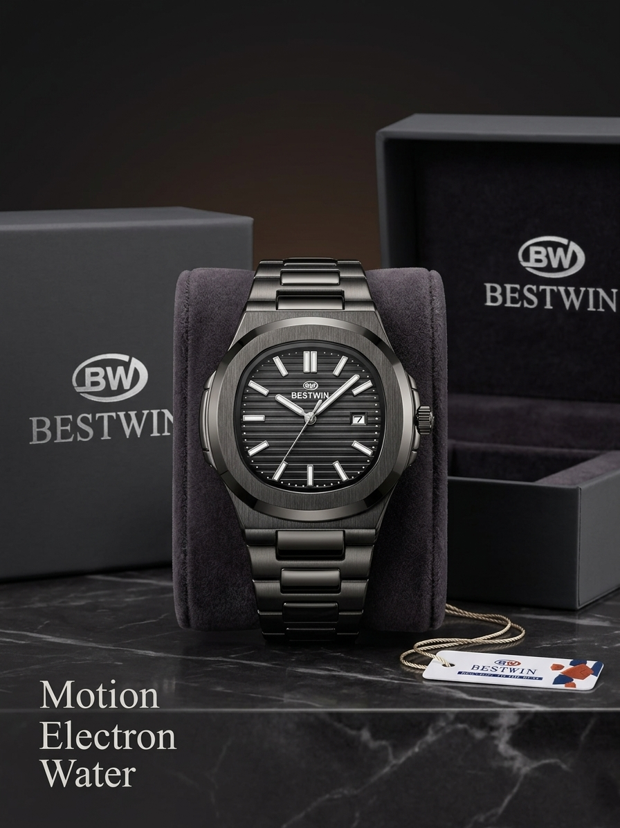 BESTWIN Premium Luxury Sport Analog Watch – Stainless Steel – Water Resistant