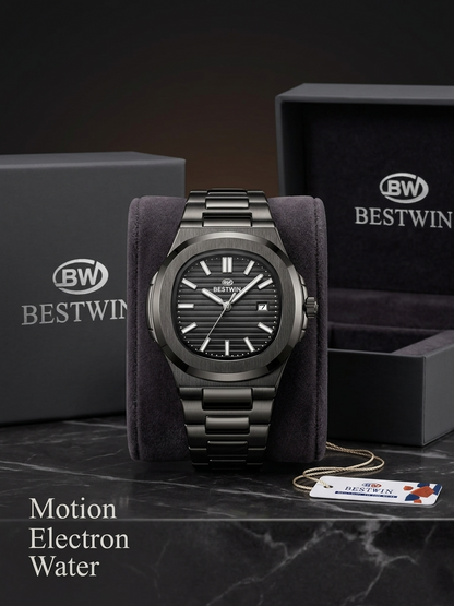 BESTWIN Premium Luxury Sport Analog Watch – Stainless Steel – Water Resistant