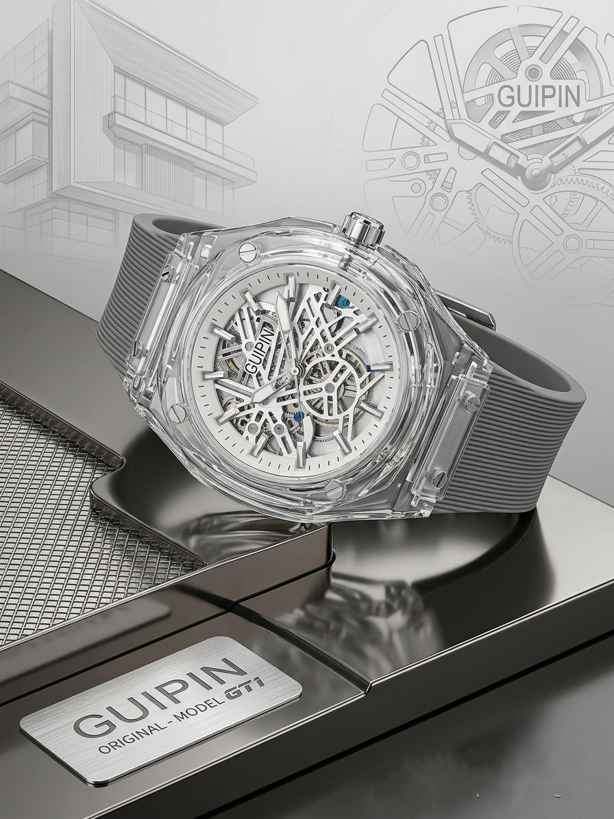 GUIPIN Original GT1 Motion Skeleton Watch – Luxury Edition