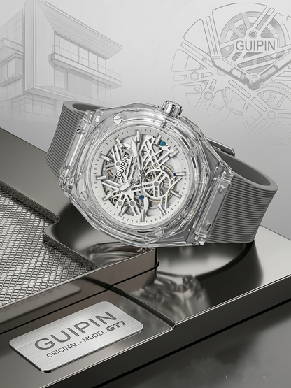 GUIPIN Original GT1 Motion Skeleton Watch – Luxury Edition