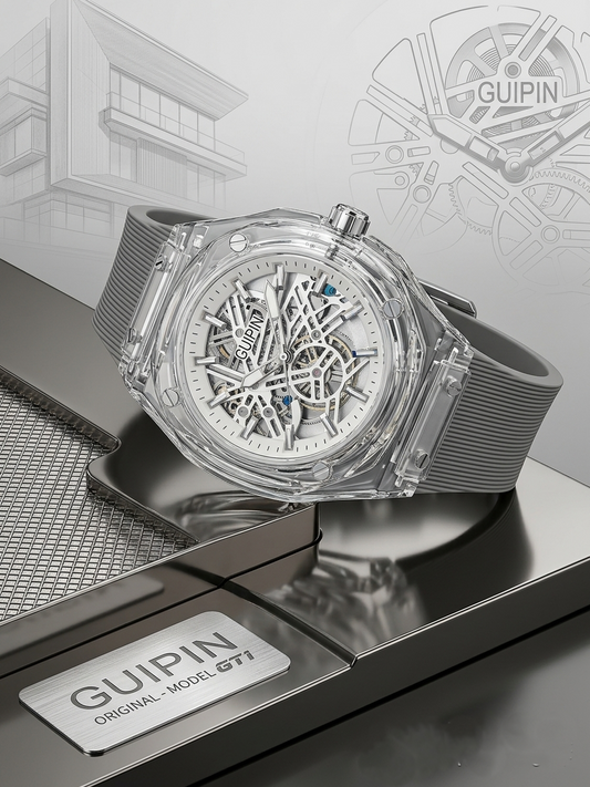 GUIPIN Original GT1 Motion Skeleton Watch – Luxury Edition