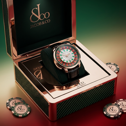 Jacob & Co. Casino Tourbillon Roulette Luxury Watch