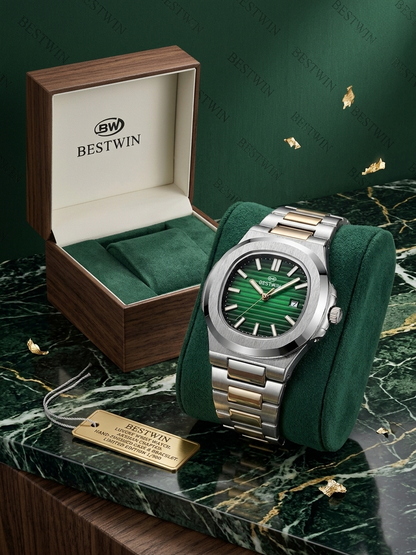 BESTWIN Premium Luxury Sport Analog Watch – Stainless Steel – Water Resistant