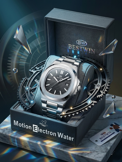 BESTWIN Premium Luxury Sport Analog Watch – Stainless Steel – Water Resistant