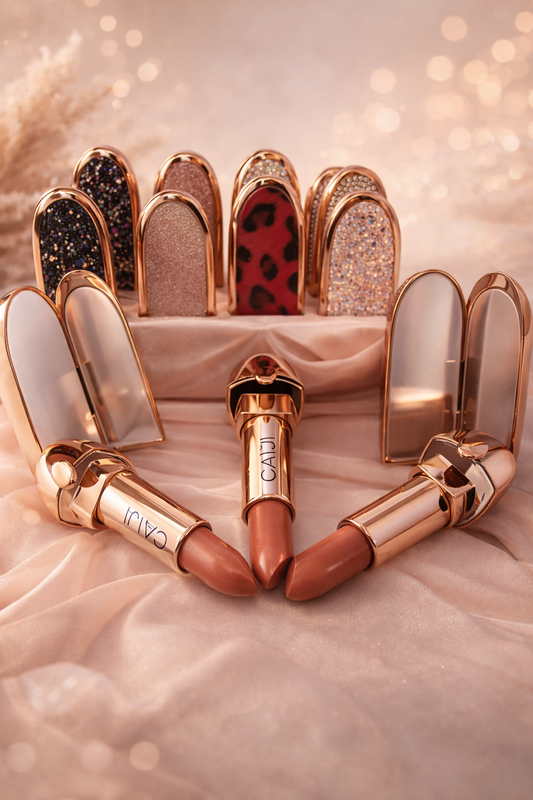 Luxury Mirror Lipstick Set