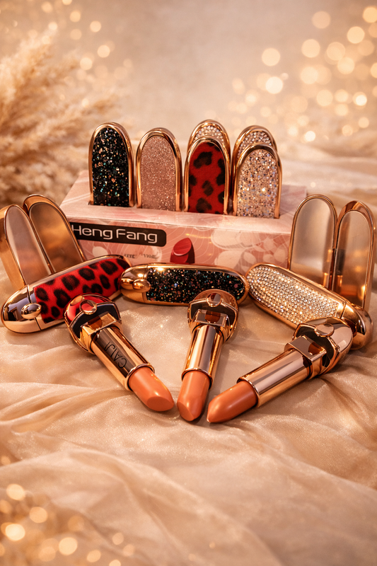 Luxury Mirror Lipstick Set