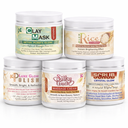 5-in-1 Professional Radiance Facial Kit – The Ultimate Glow Collection