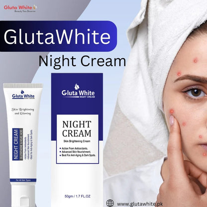 Gluta White Night Cream