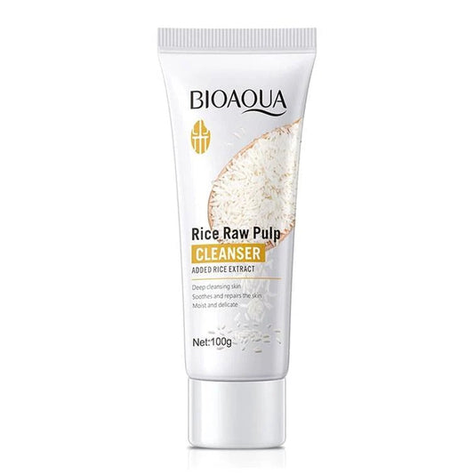BIOAQUA Rice Raw Pulp Cleanser / Face Wash 100g