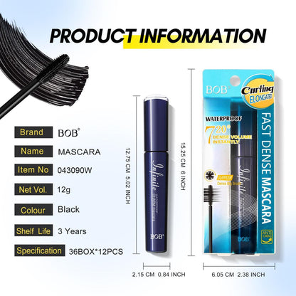 BOB Fast Dense Waterproof Mascara