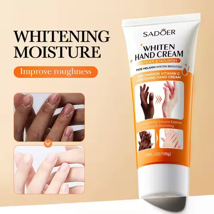 SADOER Whitening Hand Cream – Deep Moisture &amp; Brightening Care