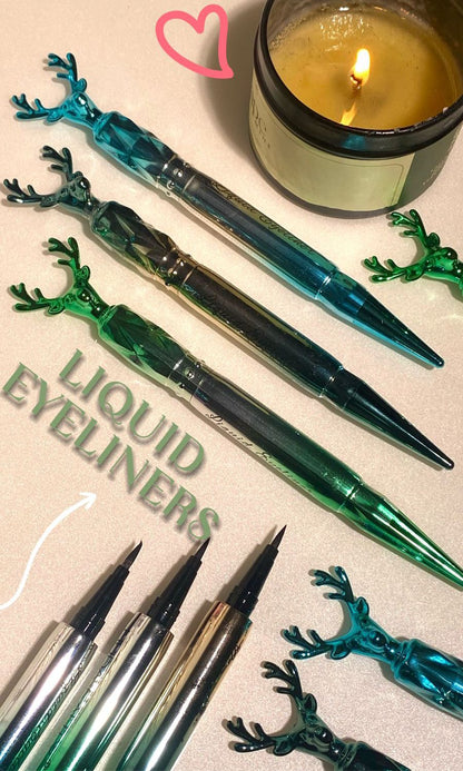 Deer Precision Liquid Eyeliner – Waterproof & Long-Lasting