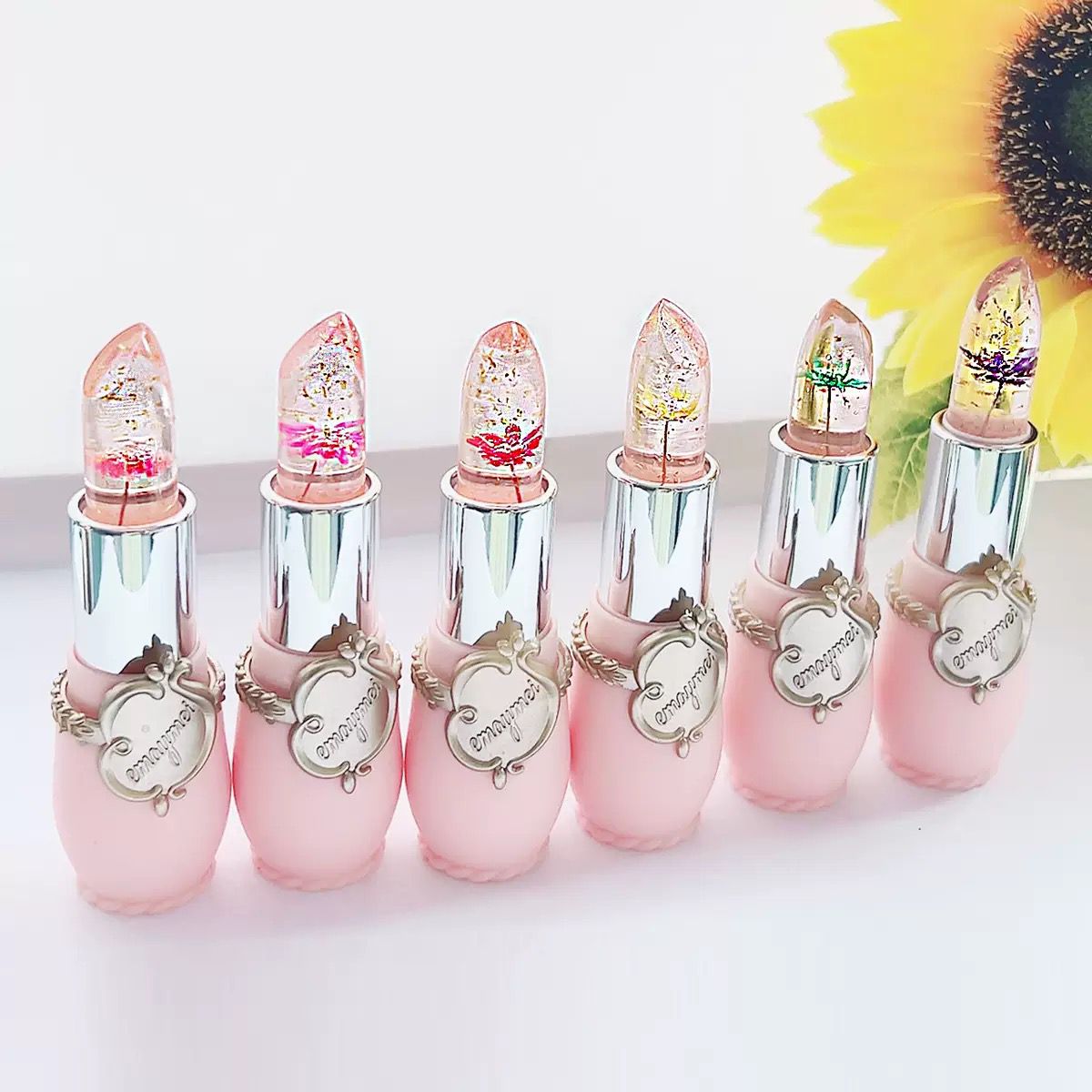 Crystal Flower Jelly Color-Changing Lipstick