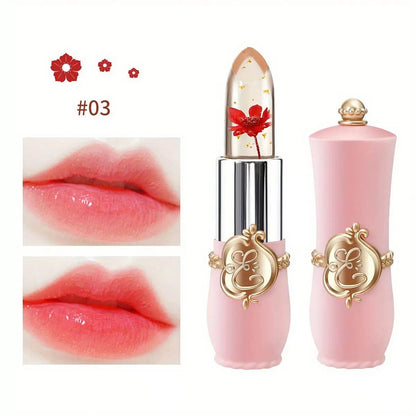 Crystal Flower Jelly Color-Changing Lipstick