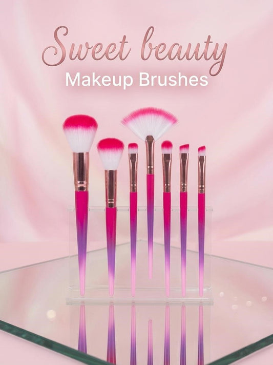 Sweet Beauty 7PCS Makeup Brush Set