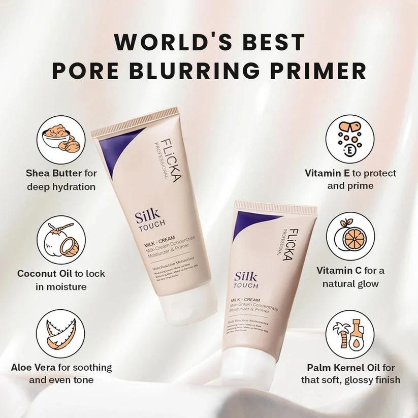 Flicka Silk Touch Moisturizer & Primer