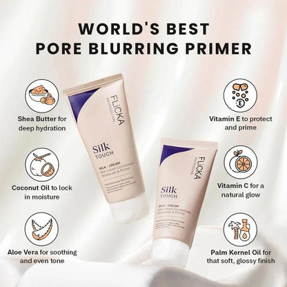 Flicka Silk Touch Moisturizer & Primer