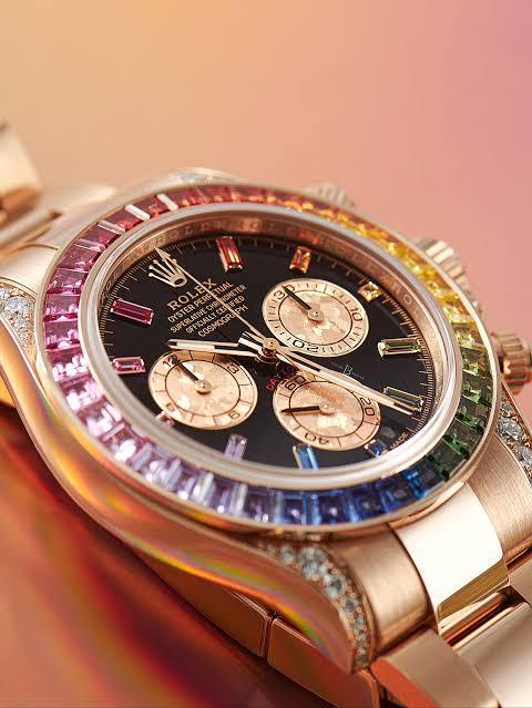 Rolex Cosmograph Daytona Rainbow Everose Gold Luxury Watch