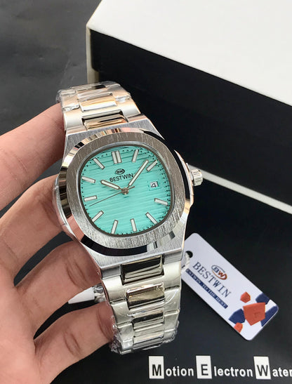BESTWIN Premium Luxury Sport Analog Watch – Stainless Steel – Water Resistant