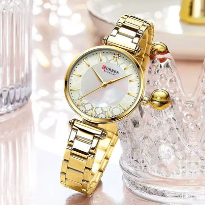 CURREN Luxury Women's Watch – Elegance That Speaks for Itself