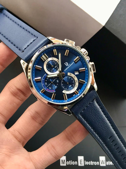 DE LAWRENCE Chronograph Men’s Watch – Fully Functional Luxury Timepiece