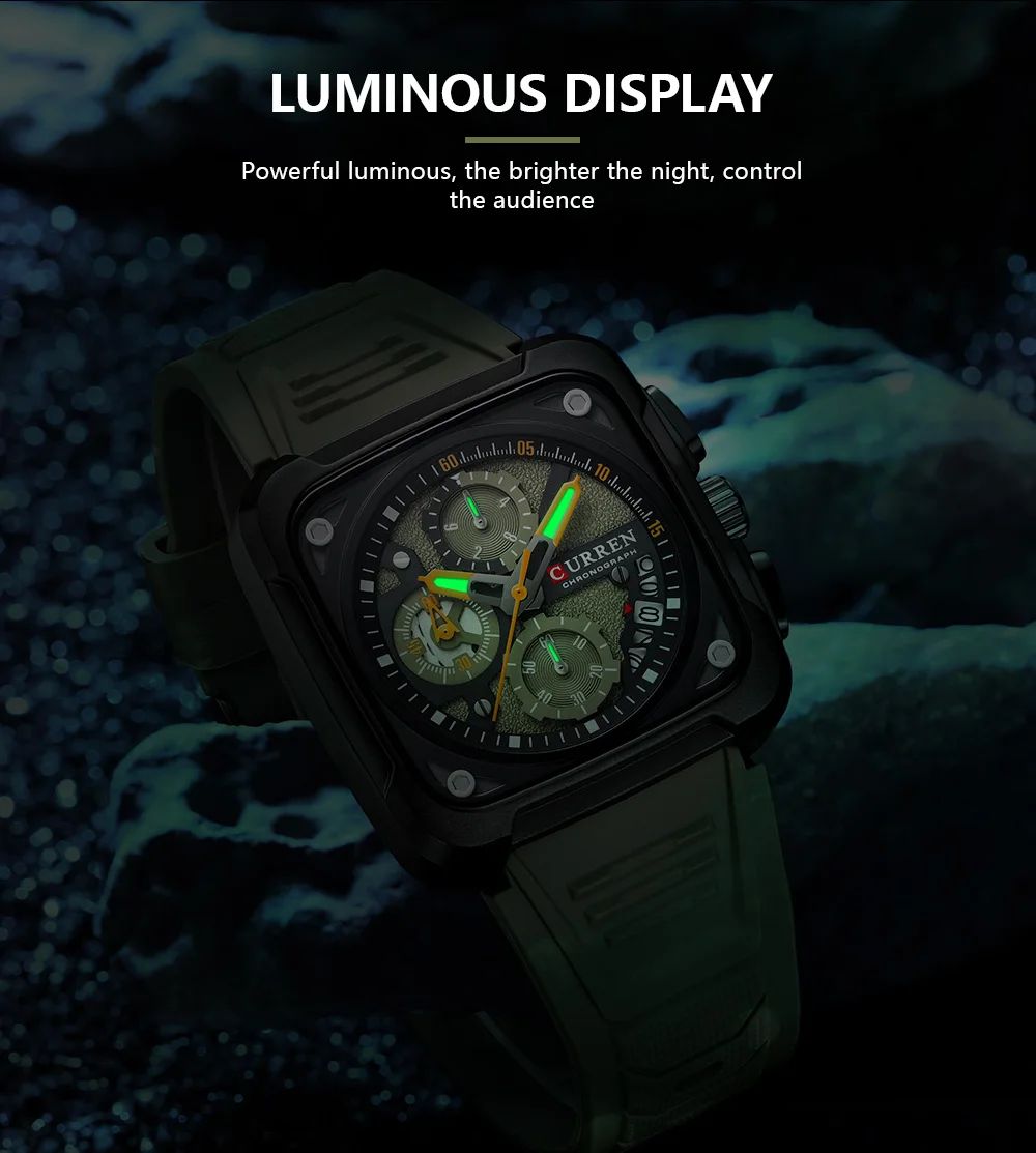 CURREN 8461 Military Sports Watch