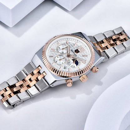 BENYAR BY-5225M Premium Moonphase Chronograph Watch