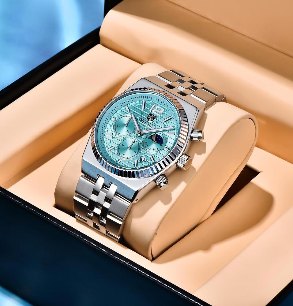 BENYAR BY-5225M Premium Moonphase Chronograph Watch