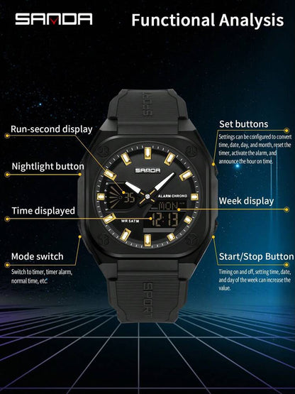 SANDA Original Sports Watch