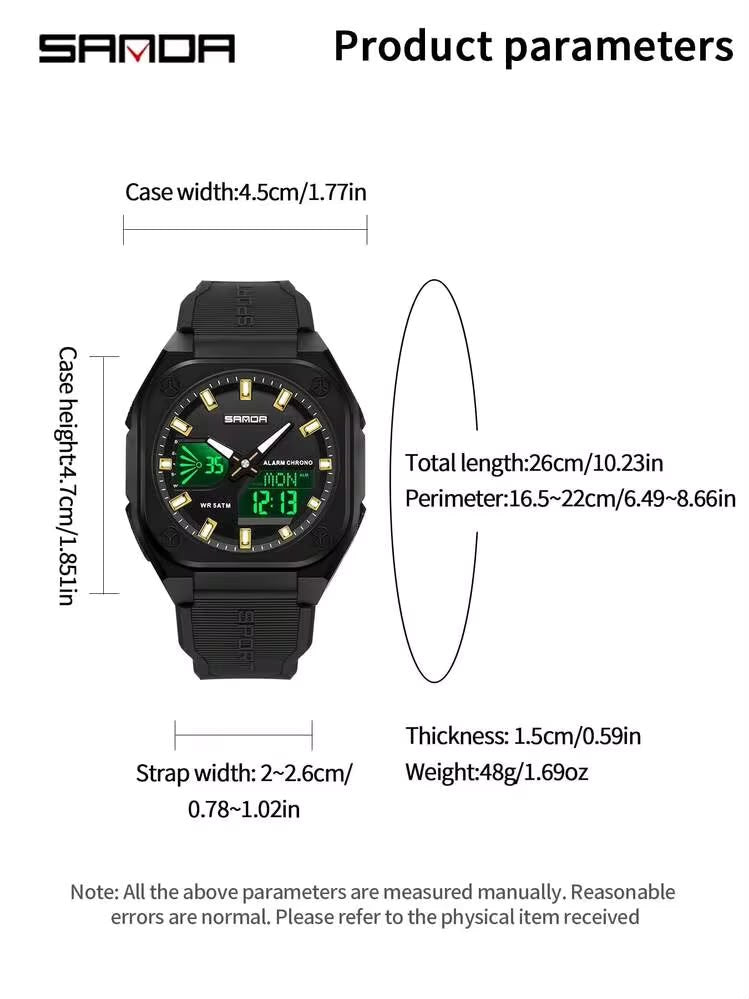 SANDA Original Sports Watch