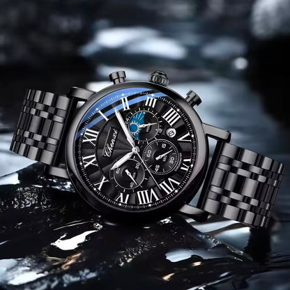 CHENXI Original Moonphase Chronograph Watch – Timeless Elegance, Precision & Premium Craftsmanship