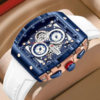 CURREN Luxury Quartz Watch – Chronograph Plus Date Working